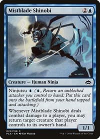 Mistblade Shinobi - Planechase Anthology - Magic: The Gathering card
