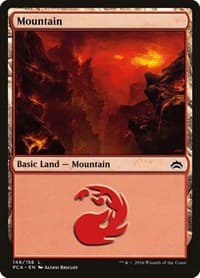 Mountain (148) - Planechase Anthology - Magic: The Gathering card