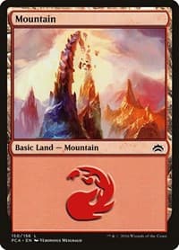 Mountain (150) - Planechase Anthology - Magic: The Gathering card