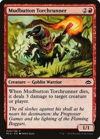 Mudbutton Torchrunner - Planechase Anthology - Magic: The Gathering card