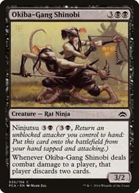 Okiba-Gang Shinobi - Planechase Anthology - Magic: The Gathering card