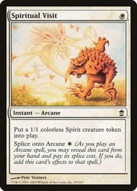 Spiritual Visit - Saviors of Kamigawa - Magic: The Gathering card