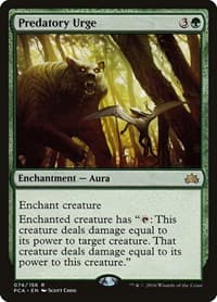 Predatory Urge - Planechase Anthology - Magic: The Gathering card