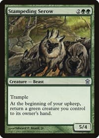 Stampeding Serow - Saviors of Kamigawa - Magic: The Gathering card