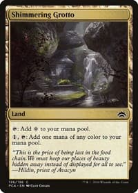 Shimmering Grotto - Planechase Anthology - Magic: The Gathering card