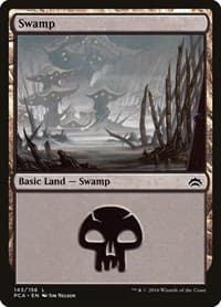 Swamp (143) - Planechase Anthology - Magic: The Gathering card