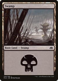Swamp (144) - Planechase Anthology - Magic: The Gathering card