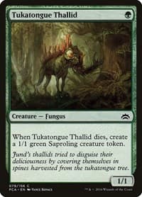Tukatongue Thallid - Planechase Anthology - Magic: The Gathering card