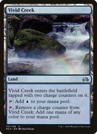 Vivid Creek - Planechase Anthology - Magic: The Gathering card