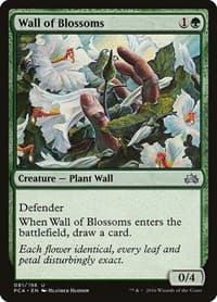 Wall of Blossoms - Planechase Anthology - Magic: The Gathering card