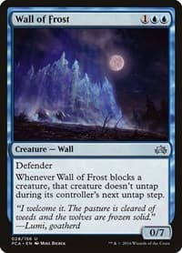 Wall of Frost - Planechase Anthology - Magic: The Gathering card