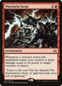 Warstorm Surge - Planechase Anthology - Magic: The Gathering card