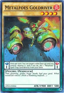 Metalfoes Goldriver - OTS Tournament Pack 3 - YuGiOh card