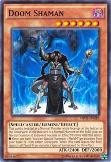 Doom Shaman - OTS Tournament Pack 3 - YuGiOh card
