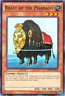Beast of the Pharaoh - OTS Tournament Pack 3 - YuGiOh card