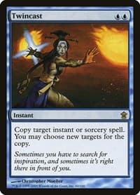 Twincast - Saviors of Kamigawa - Magic: The Gathering card
