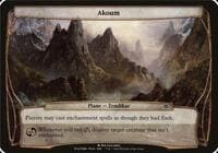Akoum (Planechase Anthology) - Oversize Cards - Magic: The Gathering card