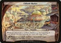 Cliffside Market (Planechase Anthology) - Oversize Cards - Magic: The Gathering card