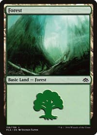 Forest (156) - Planechase Anthology - Magic: The Gathering card