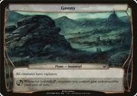 Gavony (Planechase Anthology) - Oversize Cards - Magic: The Gathering card