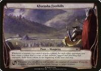 Kharasha Foothills (Planechase Anthology) - Oversize Cards - Magic: The Gathering card