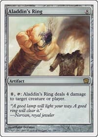 Aladdin's Ring - 9th Edition - Magic: The Gathering card