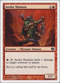 Anaba Shaman - 9th Edition - Magic: The Gathering card