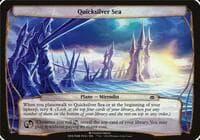 Quicksilver Sea (Planechase Anthology) - Oversize Cards - Magic: The Gathering card