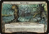 Raven's Run (Planechase Anthology) - Oversize Cards - Magic: The Gathering card