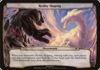 Reality Shaping (Planechase Anthology) - Oversize Cards - Magic: The Gathering card