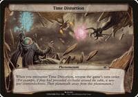 Time Distortion (Planechase Anthology) - Oversize Cards - Magic: The Gathering card
