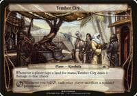 Tember City (Planechase Anthology) - Oversize Cards - Magic: The Gathering card