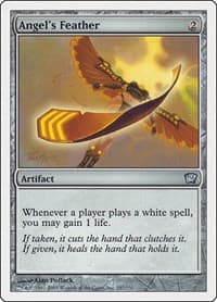 Angel's Feather - 9th Edition - Magic: The Gathering card