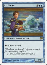 Archivist - 9th Edition - Magic: The Gathering card