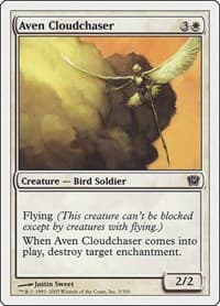 Aven Cloudchaser - 9th Edition - Magic: The Gathering card