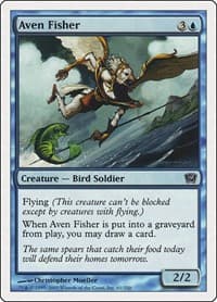 Aven Fisher - 9th Edition - Magic: The Gathering card