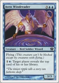 Aven Windreader - 9th Edition - Magic: The Gathering card