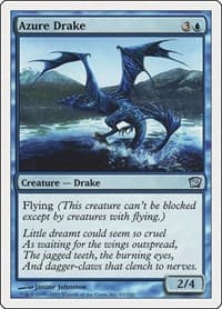 Azure Drake - 9th Edition - Magic: The Gathering card