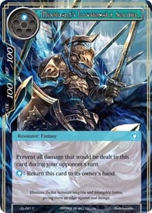 Moojdart's Illusionary Soldier - Legacy Lost - Force of Will card