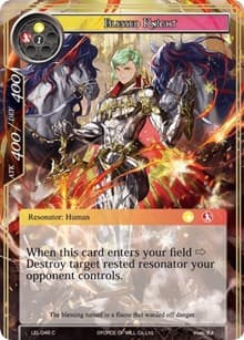 Blessed Knight - Legacy Lost - Force of Will card