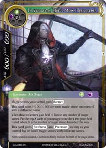 Grusbalesta, Magic Stone Researcher - Legacy Lost - Force of Will card