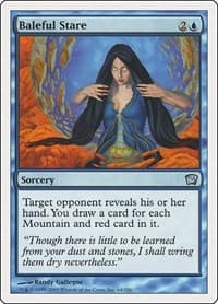 Baleful Stare - 9th Edition - Magic: The Gathering card