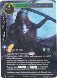 Grusbalesta, Magic Stone Researcher (Full Art) - Legacy Lost - Force of Will card