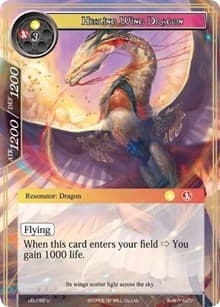 Healing Wing Dragon - Legacy Lost - Force of Will card