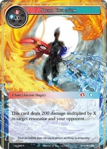 Steam Explosion - Legacy Lost - Force of Will card