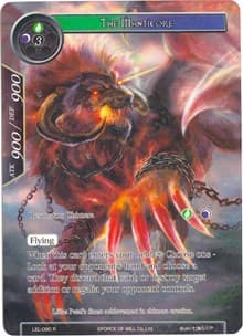 The Manticore (Full Art) - Legacy Lost - Force of Will card