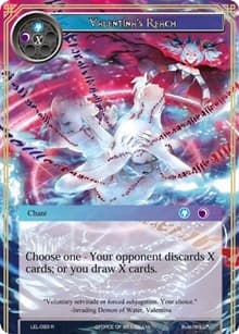 Valentina's Reach - Legacy Lost - Force of Will card