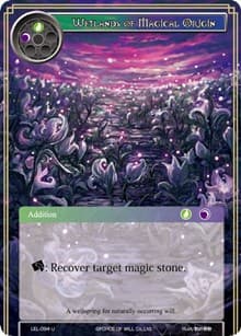 Wetlands of Magical Origin - Legacy Lost - Force of Will card