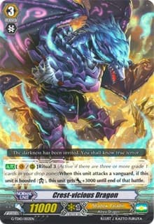 Crest-vicious Dragon - G-TD10: Ritual of Dragon Sorcery - Cardfight Vanguard card