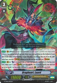 Dragheart, Luard (RRR Foil) - G-TD10: Ritual of Dragon Sorcery - Cardfight Vanguard card